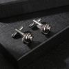 Men Knot Cufflink Studs Shirt Cuff Buttons for Wedding, Business, Anniversary