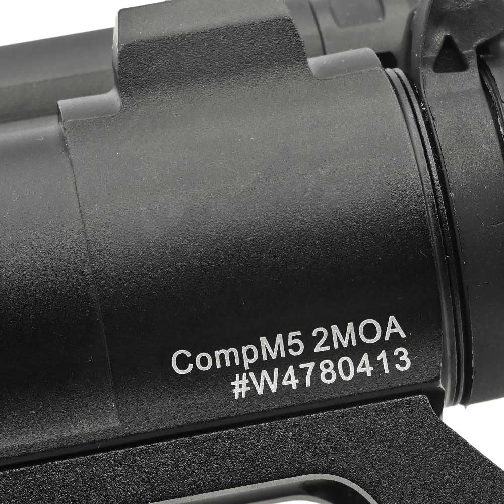 Ryohin Buhin Evolution Gear COMP M5 Red Dot Sight & Scalar Type 1.93" Mount Set, Hard Anodized Finish, Compatible with 20mm Rails