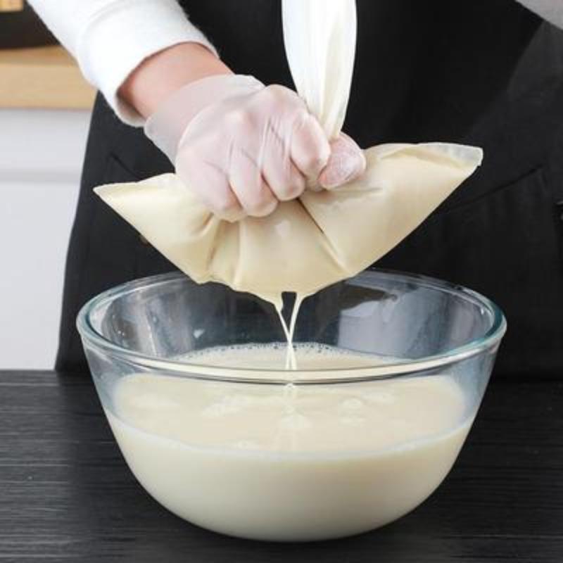 Nylonové filtrační sáčky, Sítko na rostlinné mléko, Sítko na čaj, Síťkový filtr, Kuchyňské pomůcky pro domácnost, Jídlo, Sýr, Sítko na med