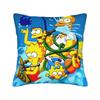 Funny SSimpsons Pop Art Quotes Pillow Case  Comfy Pillow Cover For Sofa Home Decor Retro Trendy Pillowcases