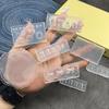 Akcesoria do zdobienia paznokci z silikonu w kształcie misia z kokardką 3D, Formy do rzeźbienia, Płytki do stemplowania kwiatów, Szablony do paznokci, Narzędzia do manicure żelowego DIY