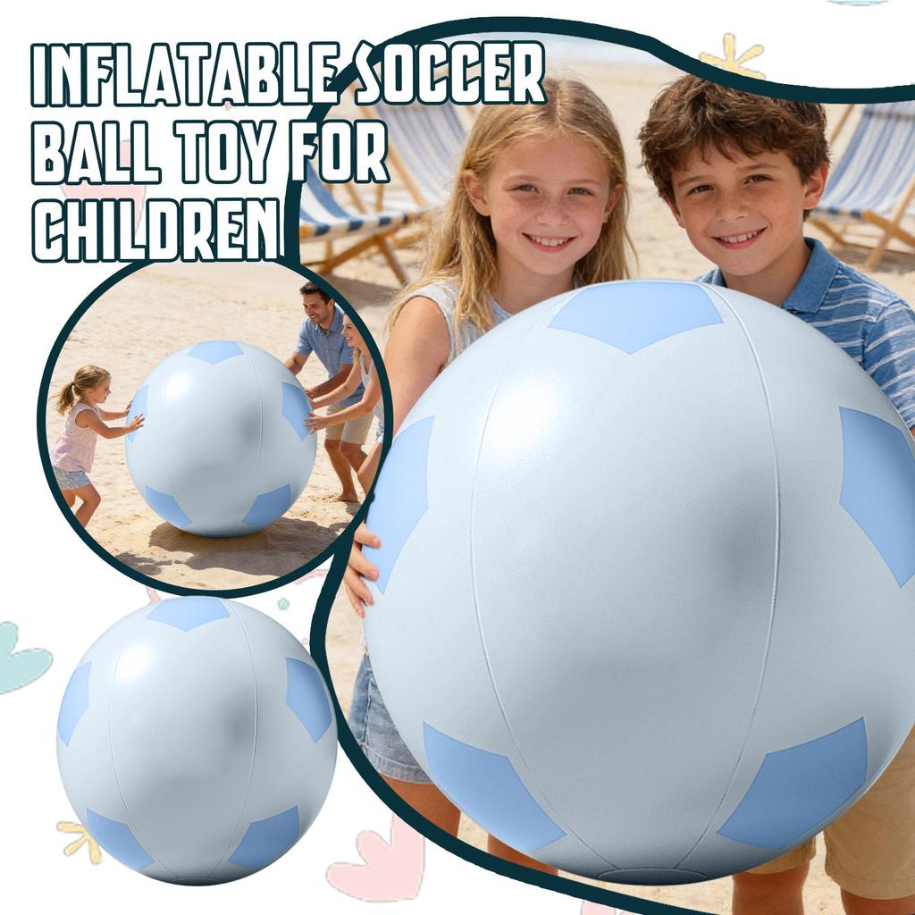 Inflatable Outdoor Beach Ball Large Size Lightweight Durable Material Suitable for Pool Sand Play and Recreational Activities