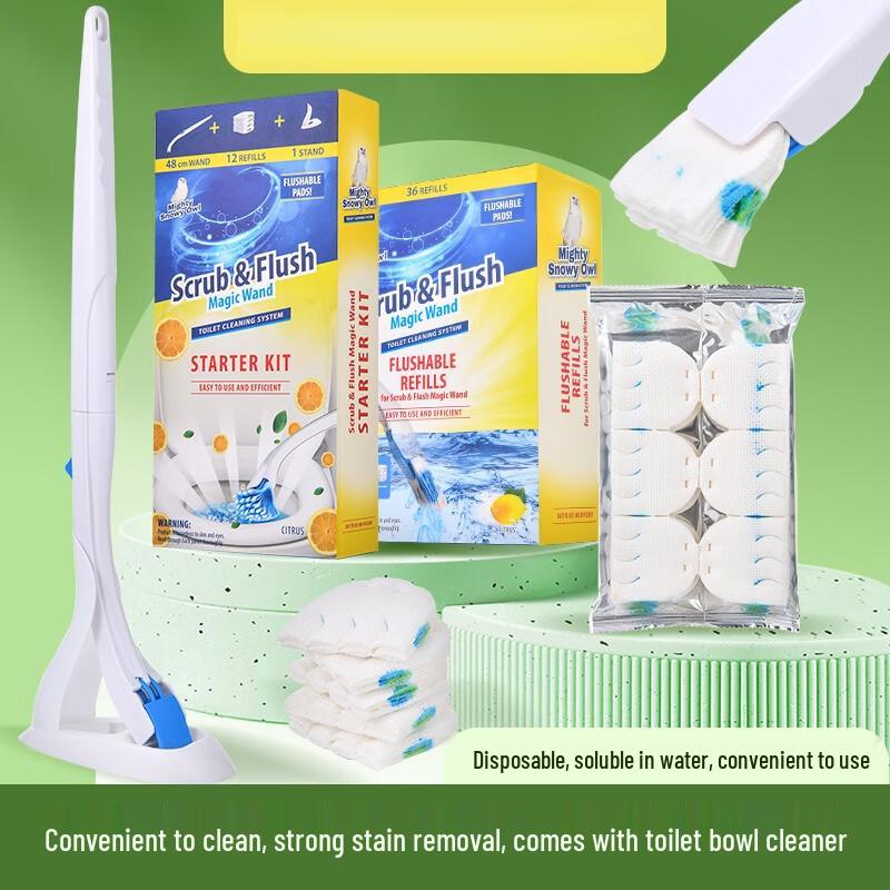 Yixi Disposable Toilet Brush Set