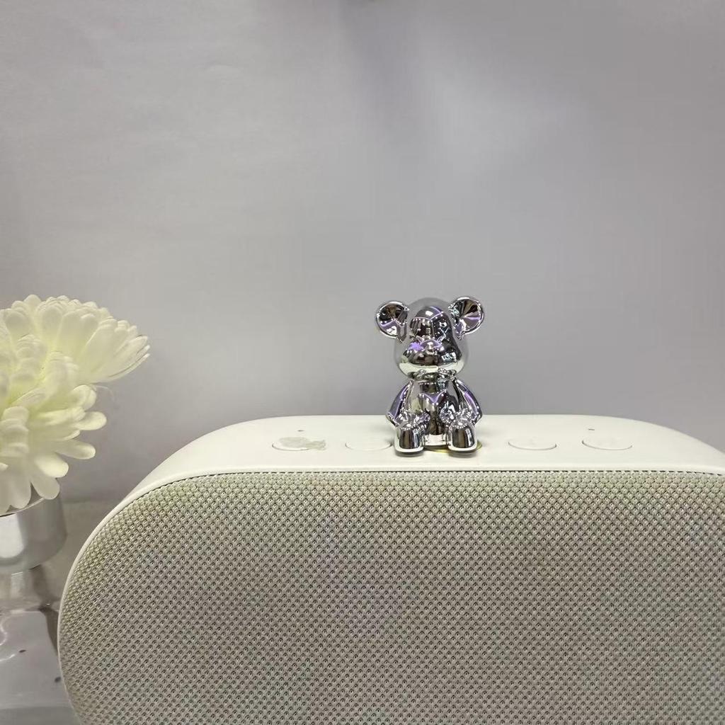 Creative Electroplated Long-Eared Rabbit Toothpick Holder & Tissue Box