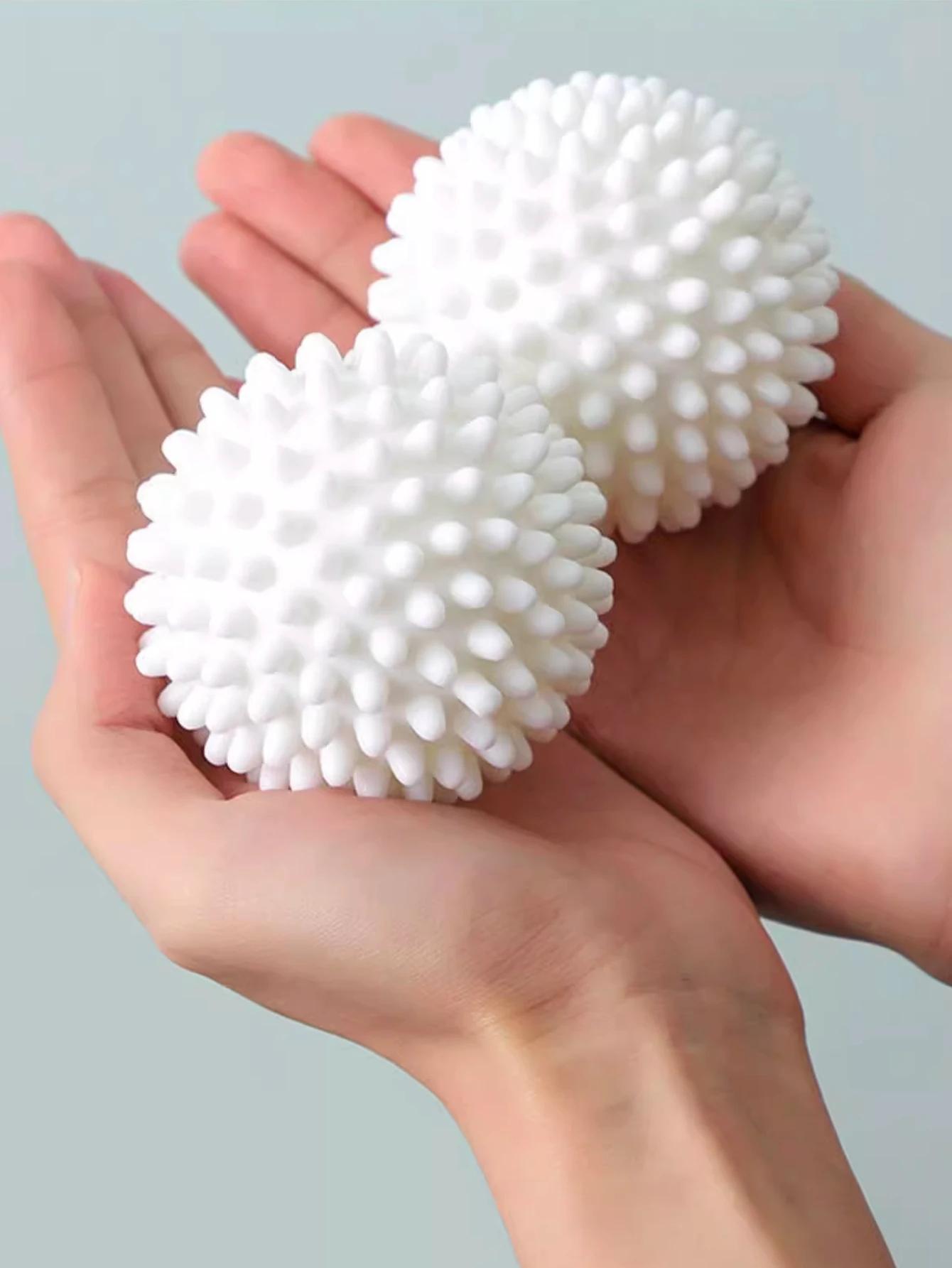 

Круглая чисто белая волшебная стиральная машина барабанного типа для удаления грязи и спутывания, шарик для стирки против скручивания