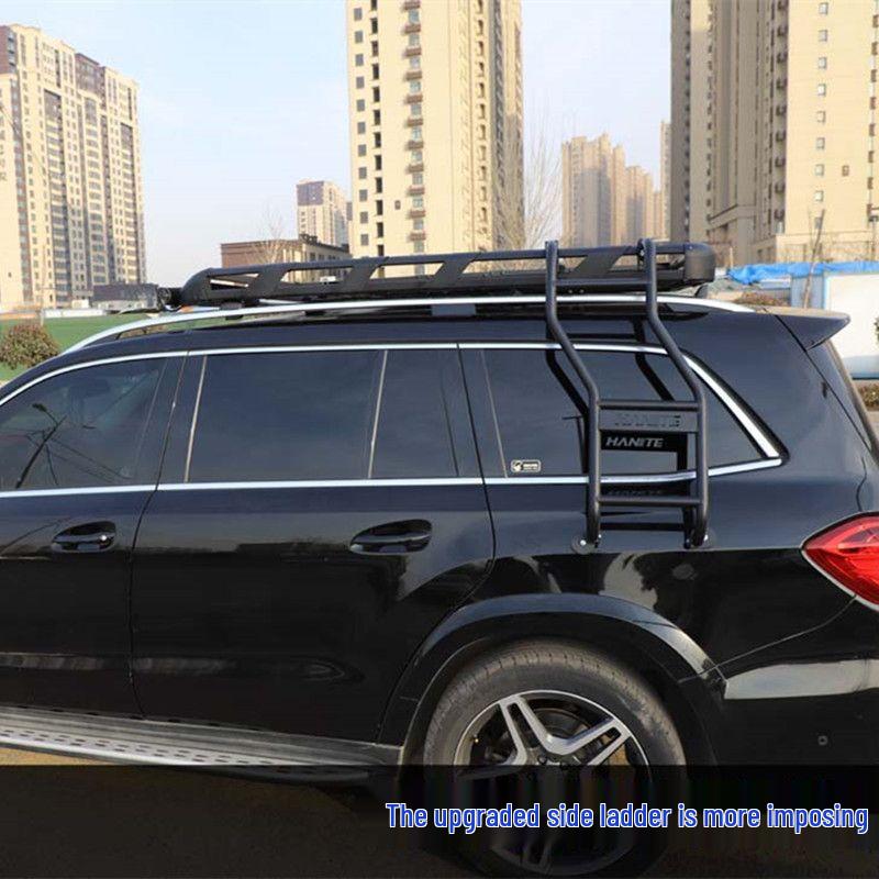 SUV Roof Rack Compatible Side Climbing Ladder for Luggage Modification