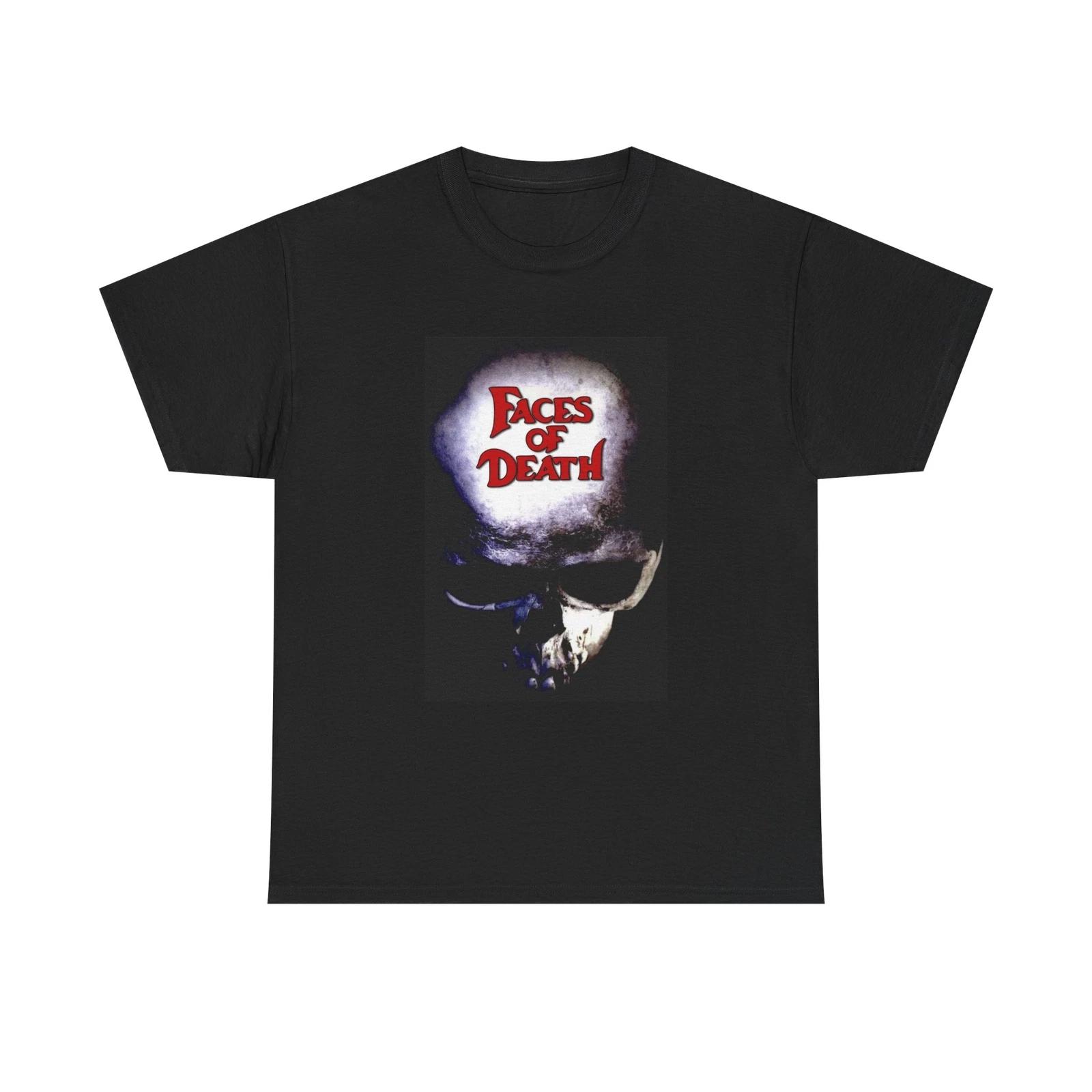 Men s and Women s T-shirts Faces Of Death XXXXL