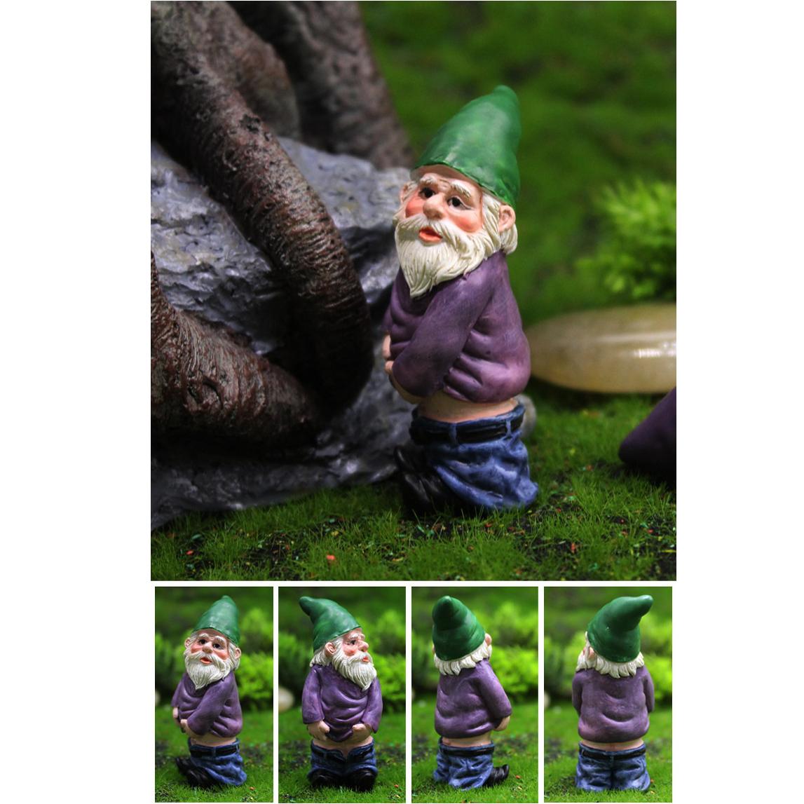 Set Di 5/6/9 Mini Nani Ubriachi In Resina - Statue Da Giardino E Decorazioni Per Micro Paesaggi Fai Da Te