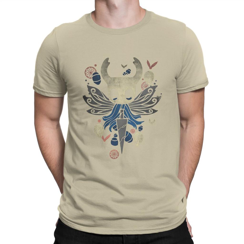 Casual The Knight Tshirts For Unisex O Neck Cotton T Shirts Hollow Knight Games Short Sleeve Tee Shirt Gift Tops
