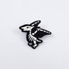 Dinosaur Skeleton Punk Brooch – Halloween Cartoon Animal Badge Accessory