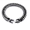 European and American Titanium Steel Men's Double Buckle Bracelet