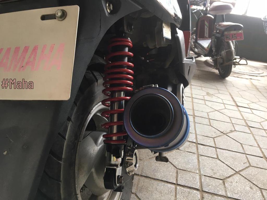 Adjustable Rear Shock Absorber for Ninebot F30, Xiaoniu N1S, Linhai F90/M95C Electric Scooters