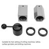 5C Collet Block Set Hex Square Rings & Collet Closer Holder For Milling Machines Lathes