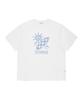 Checkerboard Graphic T-Shirt White