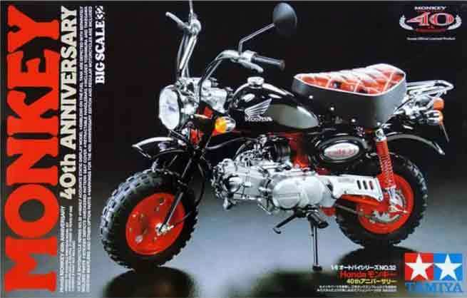 Tamiya 16032 Honda Monkey 40th Anniversary Edition 1/6