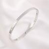 Titanium steel bracelet gold high version temperament zircon bracelet women's light luxury fashion elegance does not fade simple bracelet