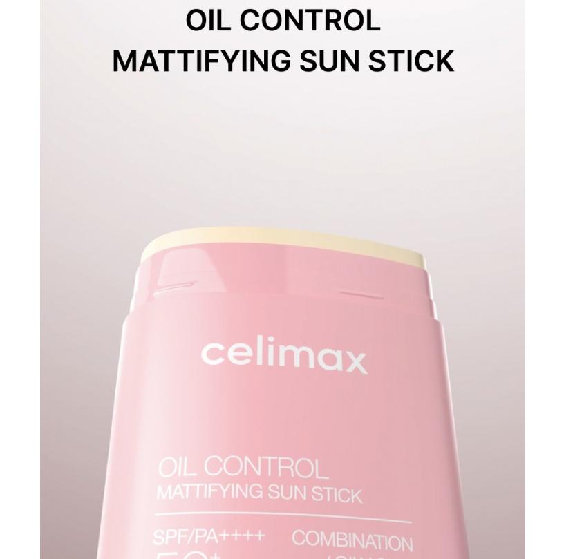 Celimax Oil Control Mattifying Sun Stick SPF50+ PA++++ 19g