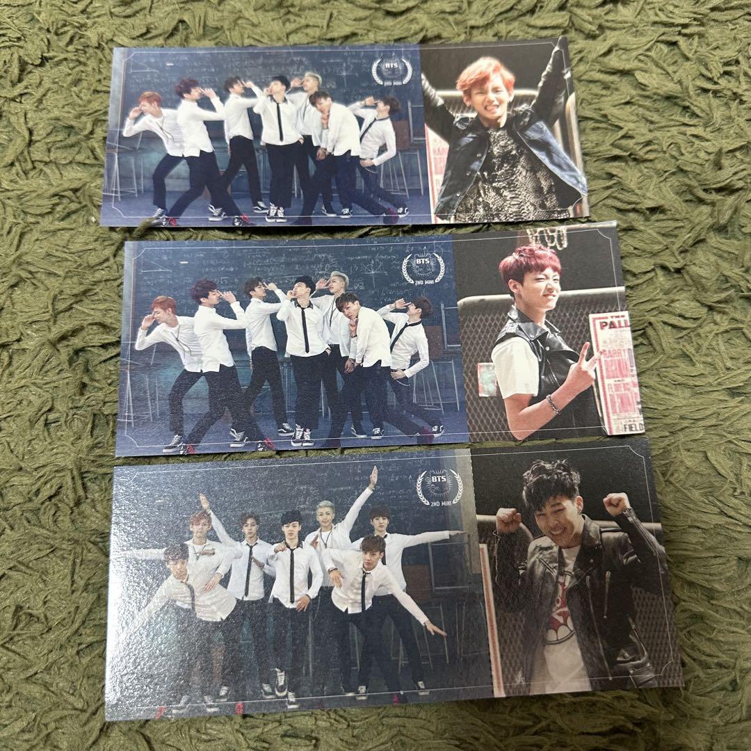 

[USED] BTS Jimin V Tae Jungkook Trading Card Skool Luv Affair