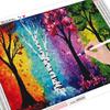 Diamond Painting Season Tree Diamond Painting Landscape Diamond Mosaic Resin Drill