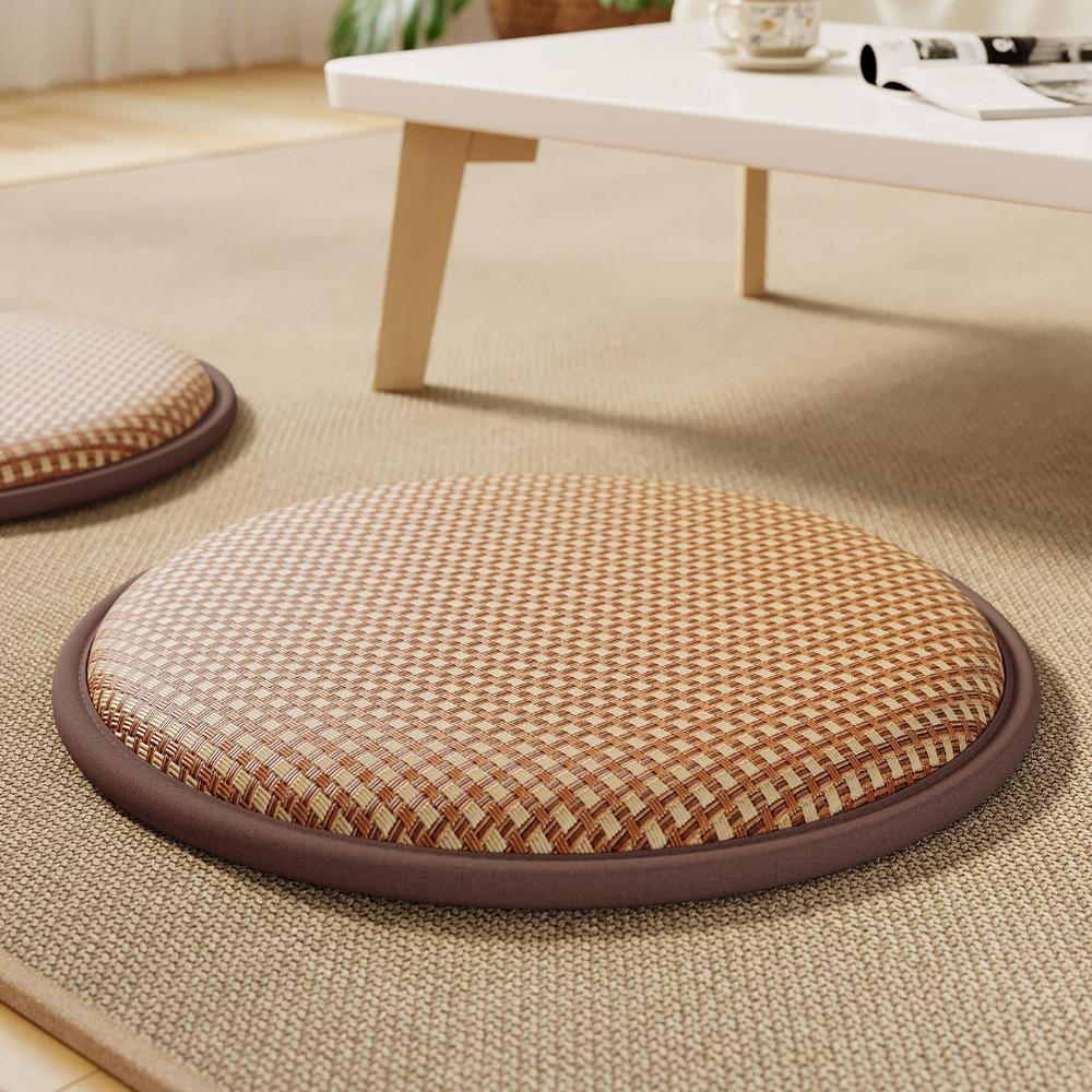 Round Cooling Seat Cushion Thick Meditation Cushion Cat Nest Mat Tatami Mat Office