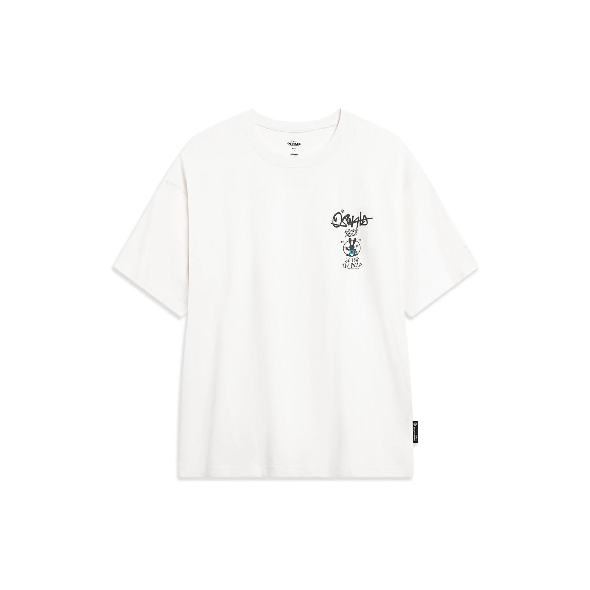 Li Ning x Disney T Shirt Unisex Ivory AHST311-5 XL