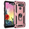 6.5'' Luxury Ring Holder Stand Protective Shell for LG K50 S lgk50s K50S Case Armor Rugged Fundas Bumper Shockproof Cover