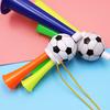 6 Bucăți Trompetă Fotbal Jucărie Sunet Puternic Corn Fotbal Corn Stadion Plastic Generator de Zgomot Jucărie de Încurajare Evenimente Sportive Școlare Suveniruri Petrecere