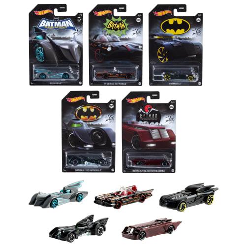 Hot Wheels Entertainment Theme Assortment - Batman [Box of 10 Mini Cars] [Ages 3 and Up] 986R-GDG83
