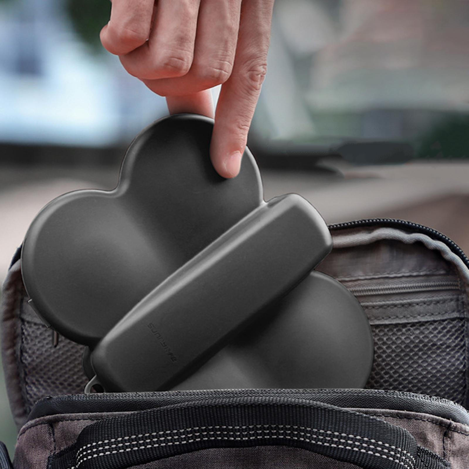 

Drone Protective Case Anti Collision Butterfly Dustproof Compact Drop Resistant Protector Practical чорний