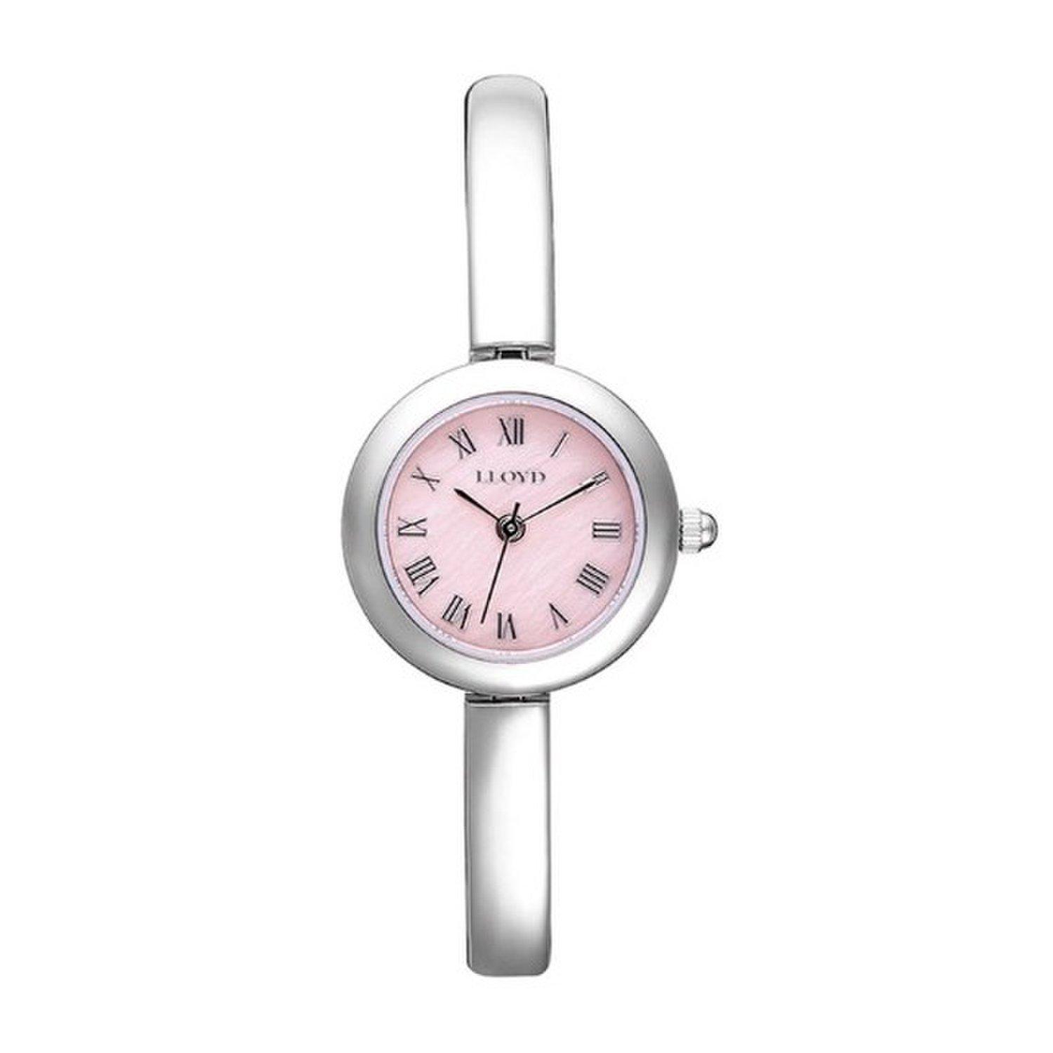 [LLOYD] Awesome Bangle Round Women s Metal Watch - Pink LL2G26601XSP