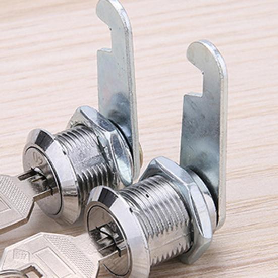 Drawer Lock with 2 Keys Heavy Duty Zinc Alloy Universal File Cabinet