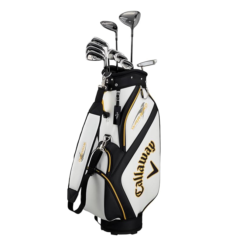 Набор Callaway WARBIRD из 10 клюшек с карбоновыми R (Модель 2019 года) и сумка для клюшек