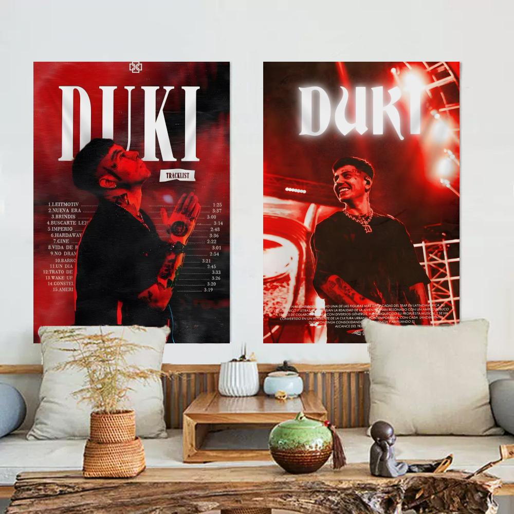 Singer Rapper Dduki Tapestry Microfiber Wall Hanging For Bedroom Living Room Decor Outdoor Festival Garden Bar Background