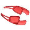 Par aluminiumslegering paddle Shifter Extension for A3 8V A4 A5 B9 B9.5 A7 Q3 Q5 2017+(rød )