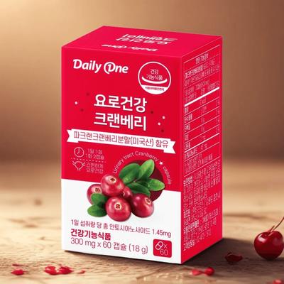 Daily One Urinary Tract Health Cranberry, 60 Tablets, 1 Unit