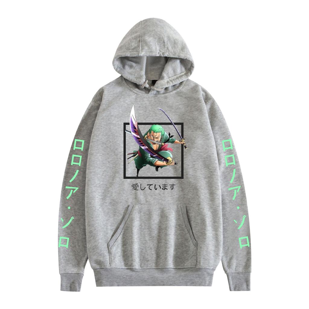 Mens Womens Hoodie ONE PIECE Anime Hoodies Streetwear Harajuku Casual Printed Hooded Pullover Sweatshirts