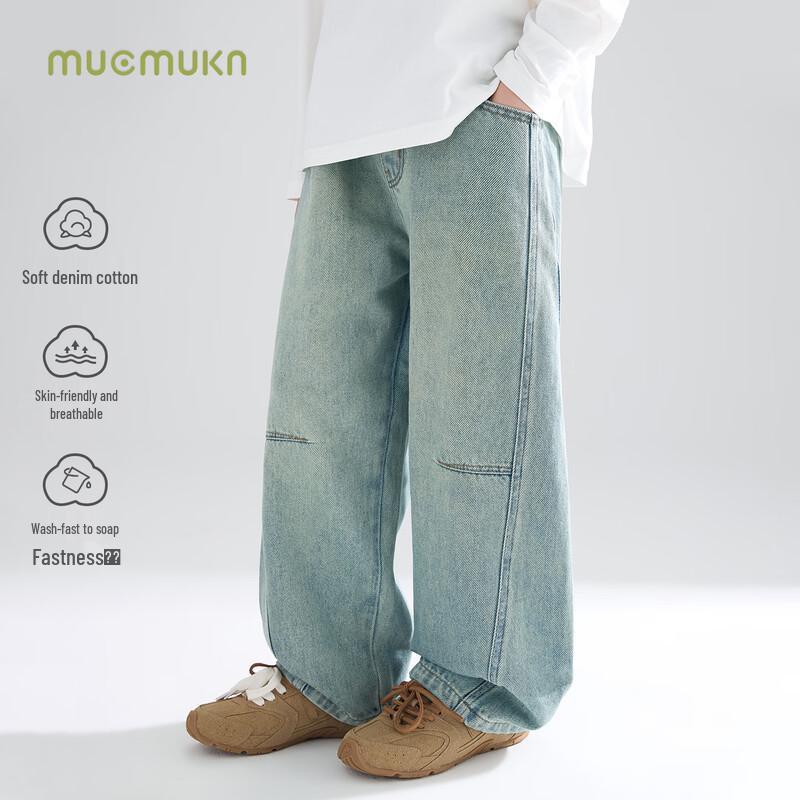 Mucmukn West Coast Sunset Vintage Washed Denim Jeans