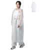 [LUYING] Non-disposable Raincoat, Transparent Bicycle EVA Material, Waterproof, Windproof and