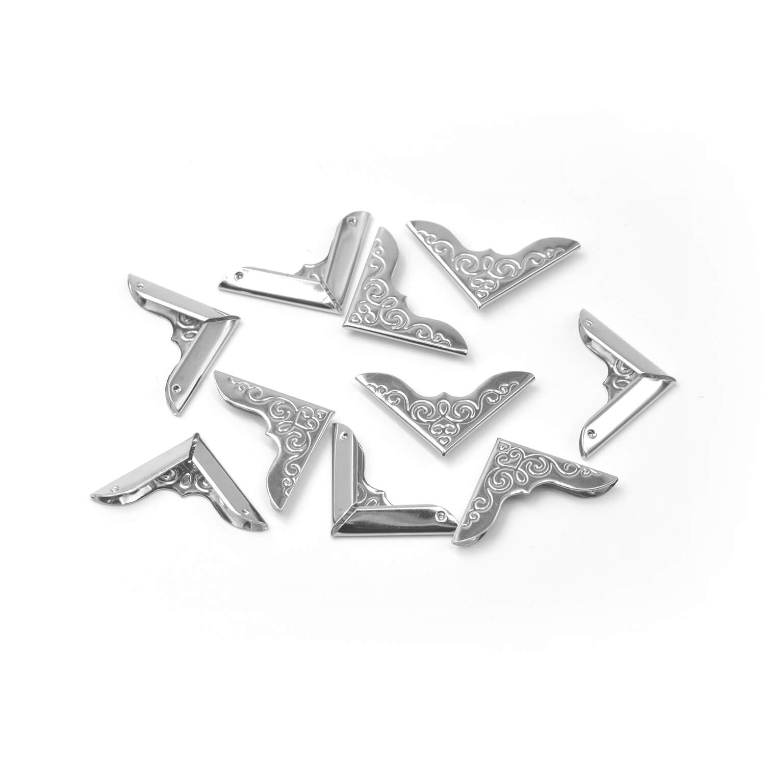 

30 шт. Защитные уголки для книжных рамок, скрапбукинговые альбомы, декоративные уголки #1 - 32x23x3mm