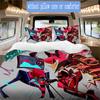 Hazbin Hotel Pattern Bedding,Quilt Set Quilt Cover Pillowcase Home Birthday Gift (1*duvet cover+2*pillowcase,without core)FSJT261012161