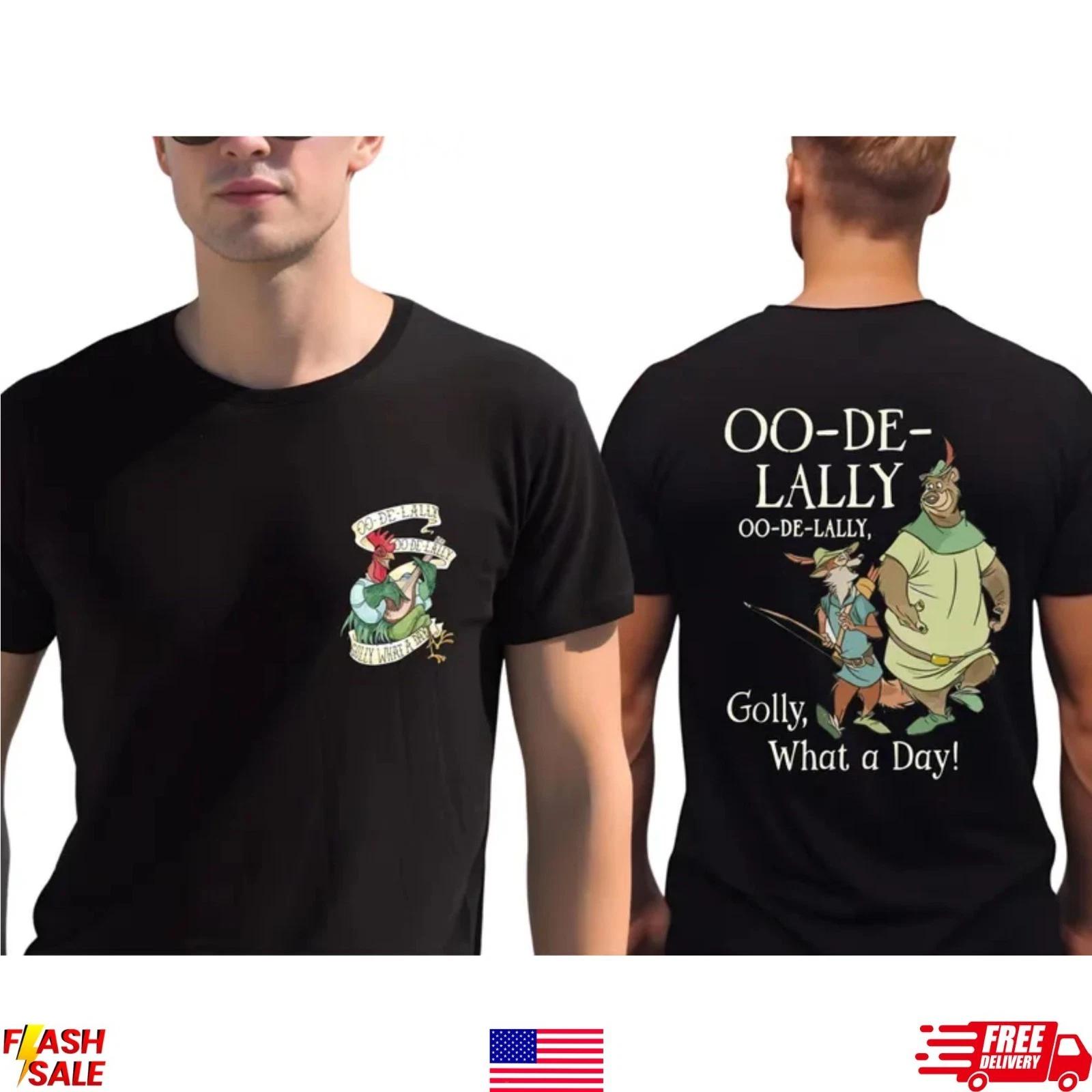 Oo-De-Lally Robin Hood Little John Allan-a-Dale Tee L