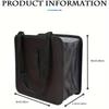 Zipper Compartment Car Storage Bag Durable Hanging Bag New Car Trash Can