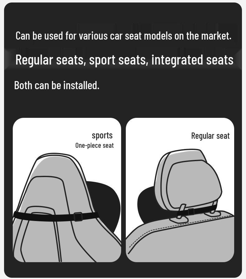 Maybach S-Class Headrest & Backrest, Mercedes-Benz TSL Neck Pillow & Lumbar Support for Business