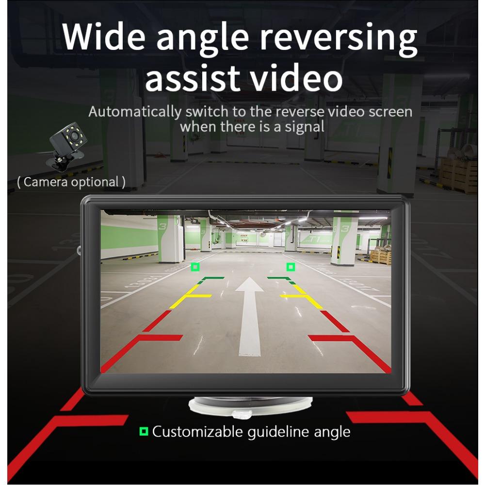 Universal 7 Zoll Multimedia Player Drahtlose CarPlay Android Auto Auto Radio intelligente systeme GPS Für Auto Display