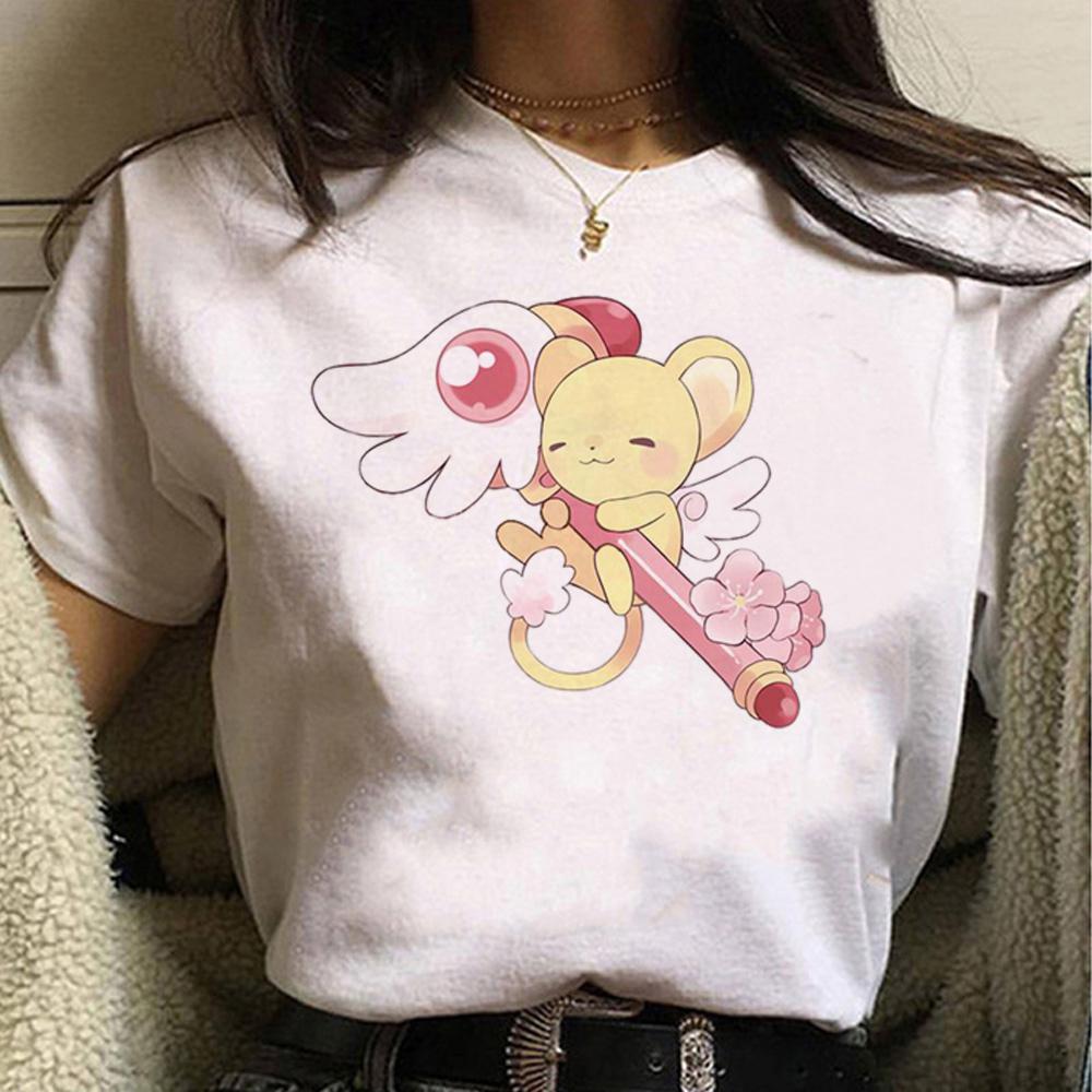 Cardcaptor Sakura Tee women graphic anime t shirt female Japanese clothes
