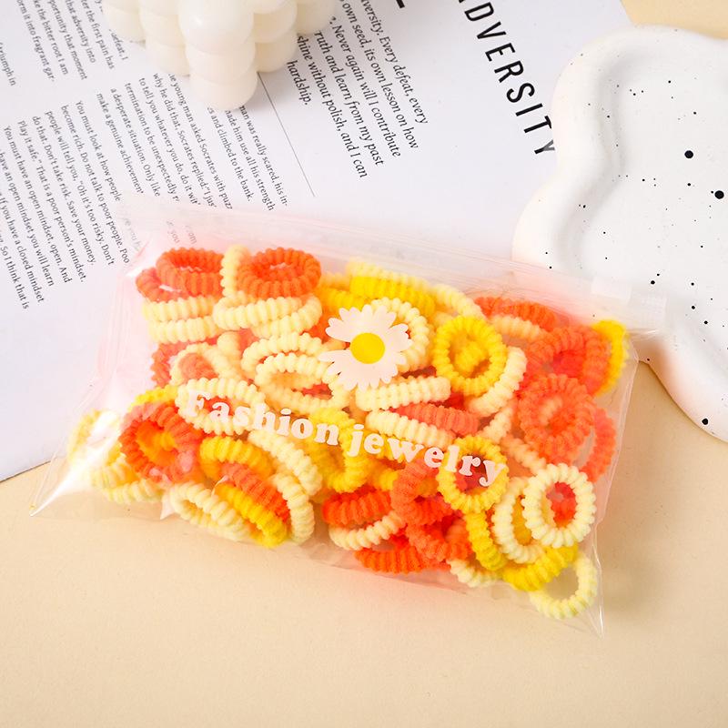 500-Pack Hair-Friendly Elastic Bands for Girls & Babies