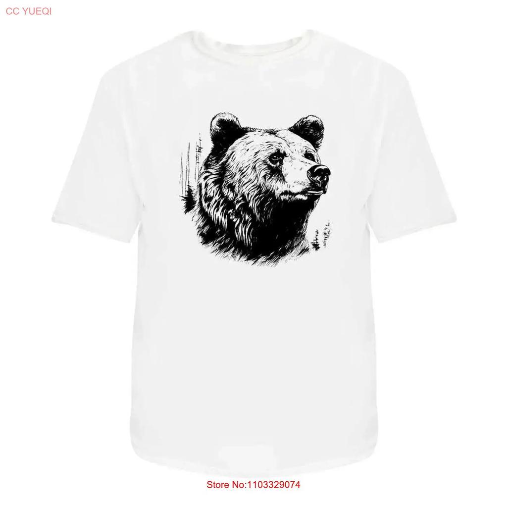 Bear T Shirt 100 Cotton S 2XL TA040332 vintage Washed designer clothes homme Unisex Soft graphic Top For Everyday Wear
