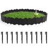 20PCS Lawn Gardens Fences Kit Easy To Install Versatile Free Splicing Fence Corridor Decoration Stable Interlocking Landscaping