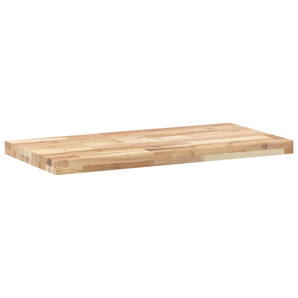 Vidaxl Półka Ścienna, 100X40X4 Cm, Surowe Lite Drewno Akacjowe