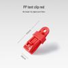 Ultra-Light Windproof Plastic Clips for Camping Tents and Canopies